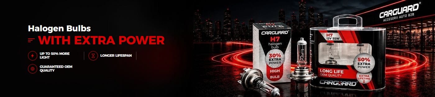 CARGUARD H7 halogen bulbs with extra power