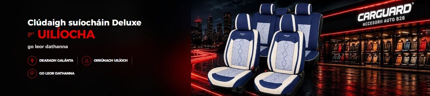 Clúdaigh suíocháin CARGUARD Deluxe uilíocha