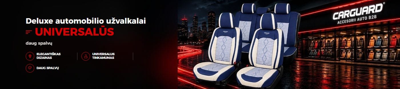 CARGUARD Deluxe universalūs sėdynių užvalkalai