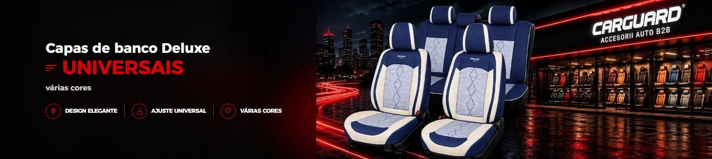Capas de banco CARGUARD Deluxe universais