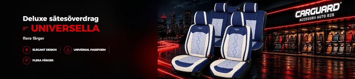 CARGUARD Deluxe universella sätesöverdrag